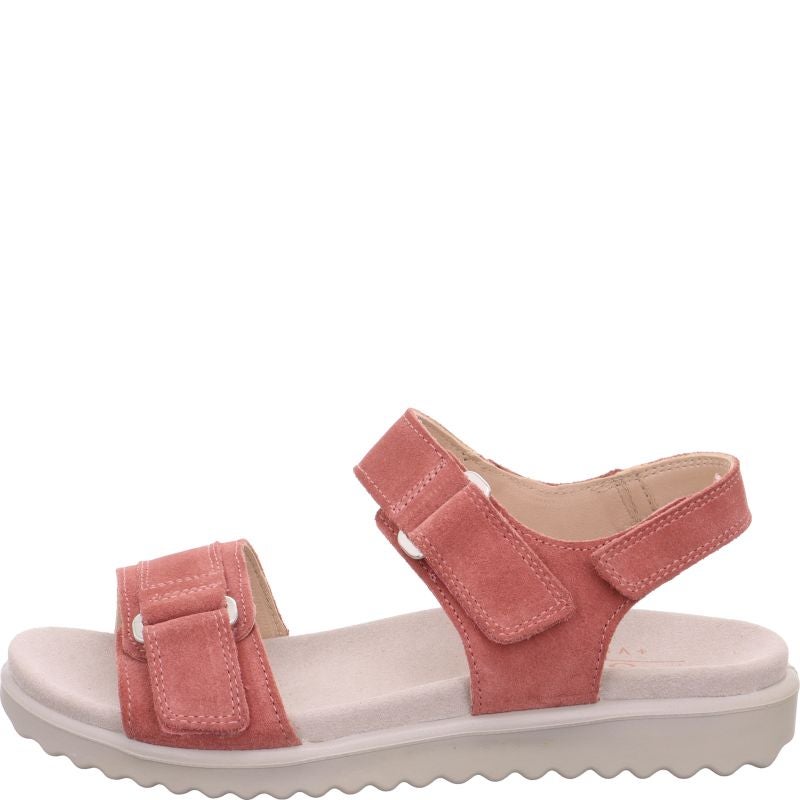 legero SAVONA Damen Sandale - Material: Leder in Rosa
