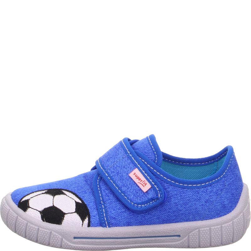 Superfit BILL Jungen Hausschuh - Material: Textil in Blau