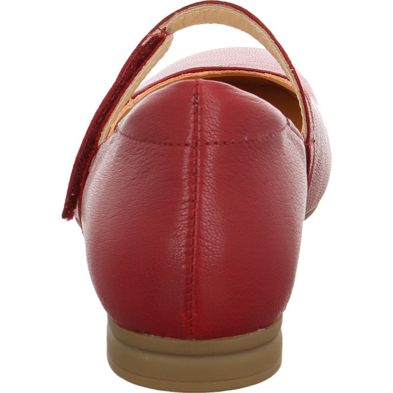 Think GAUDI Ballerina - Material: Leather in Red