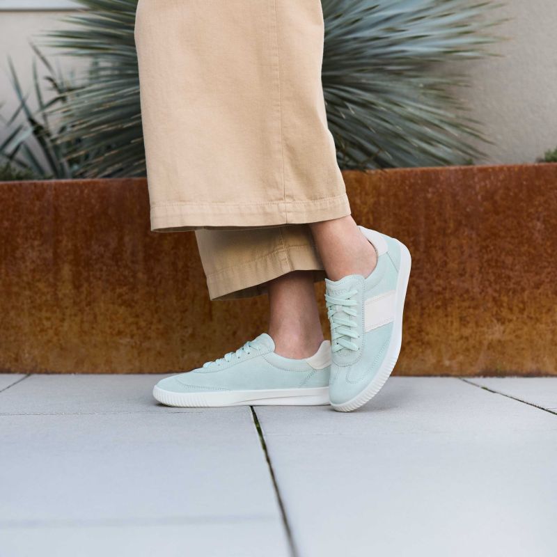 legero SILENCE Damen Sneaker low - Material: Leder in Grün