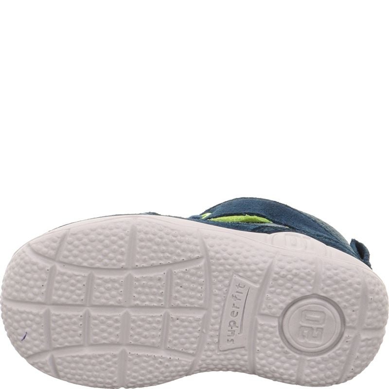 Superfit UNIVERSE Boys Sneakers high - Material: Leather/Textil in Blue