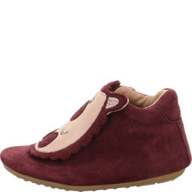 Superfit PAPAGENO Girls Slipper - Material: Leather in Red