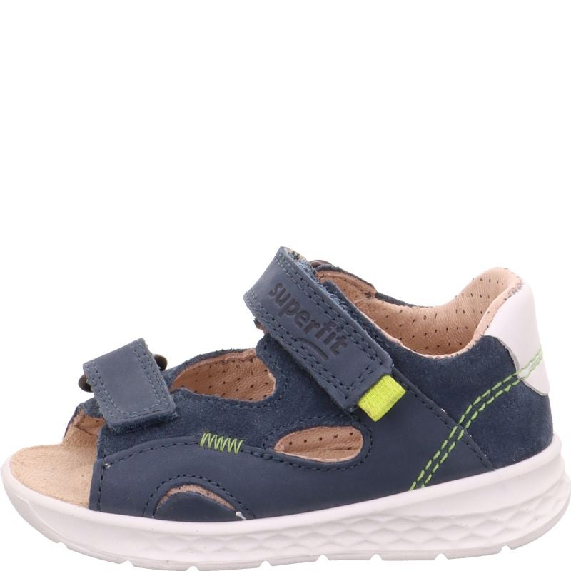Superfit LAGOON Unisex, Boys Sandal - Material: Leather in Blue