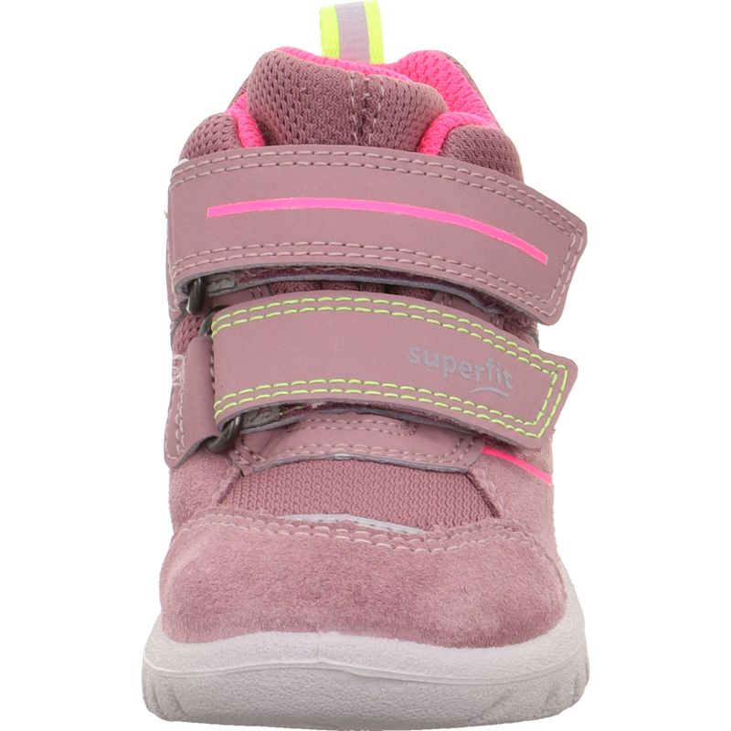 Superfit SPORT7 MINI Mädchen Sneaker high - Material: Leder/Sonstiges Material/Textil in Lila