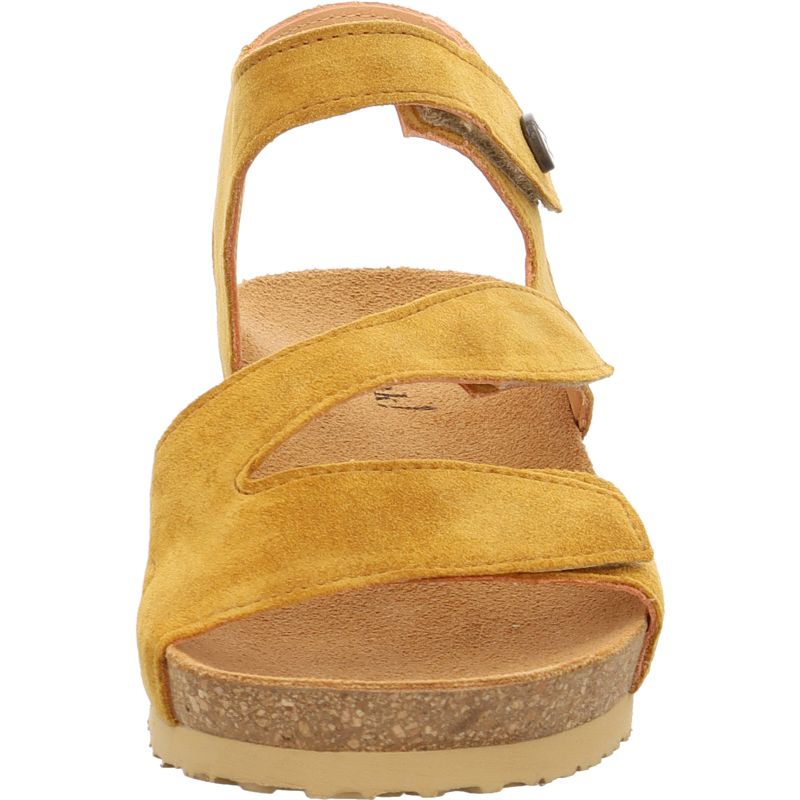 Think DUMIA Woman Strap sandal - Material: Leather in Brown