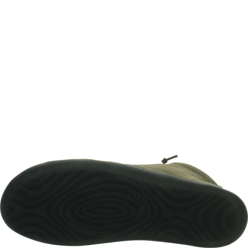 Think HAPPAT Sneakers high - Material: Leather in Olive