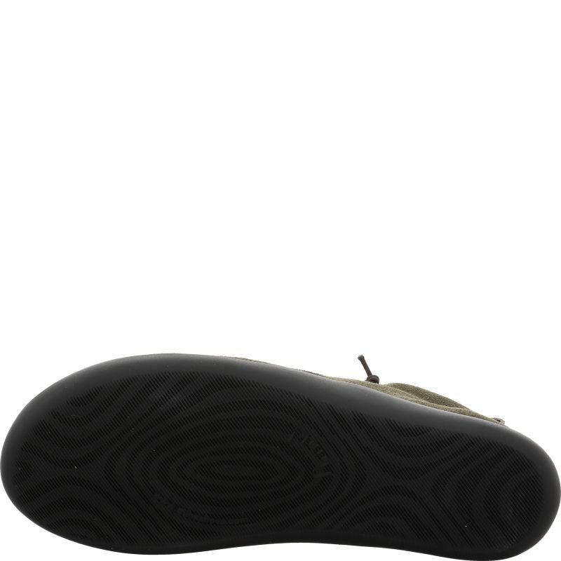 Think HAPPAT Sneakers high - Material: Leather in Olive