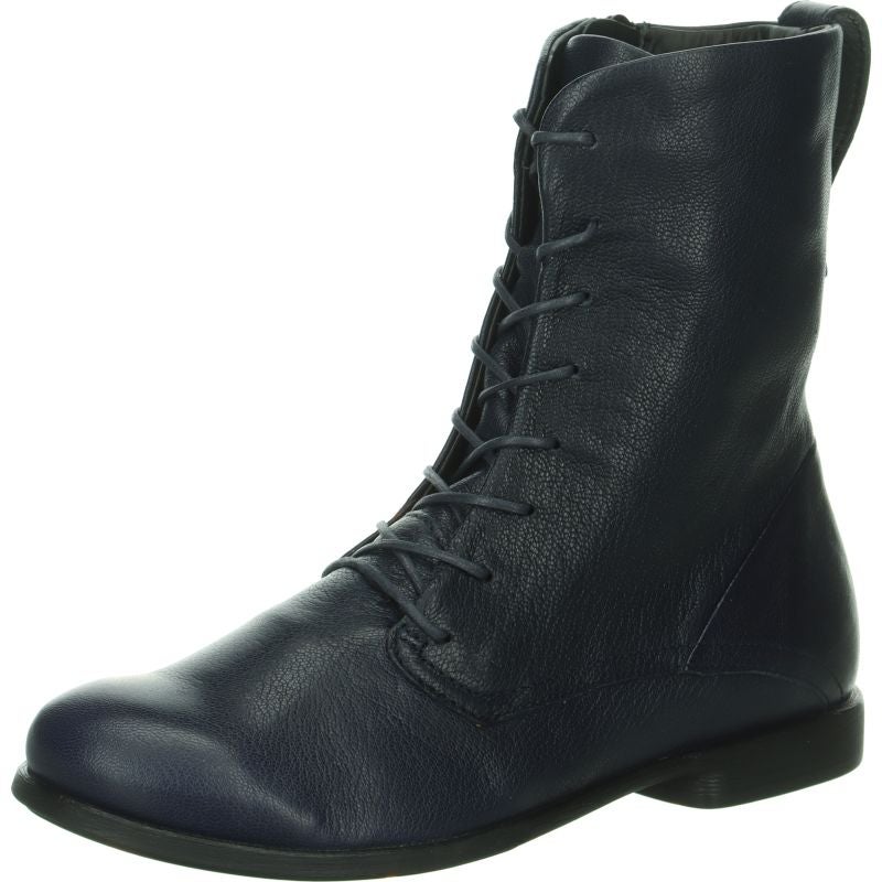 Think! AGRAT Damen Stiefelette - Material: Leder in Blau