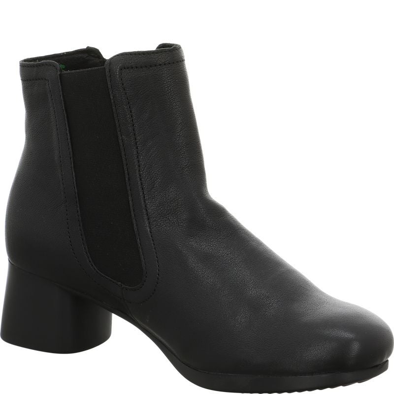 Think NANI Woman Ankle boot - Material: Leather in Black
