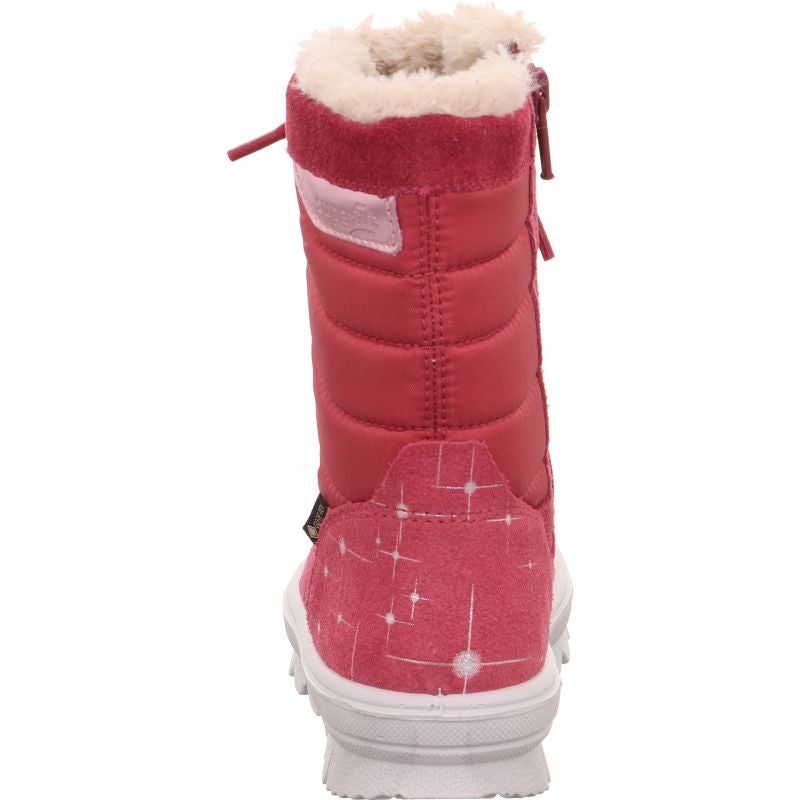Superfit FLAVIA Girls Boot - Material: Leather/Textil in Red