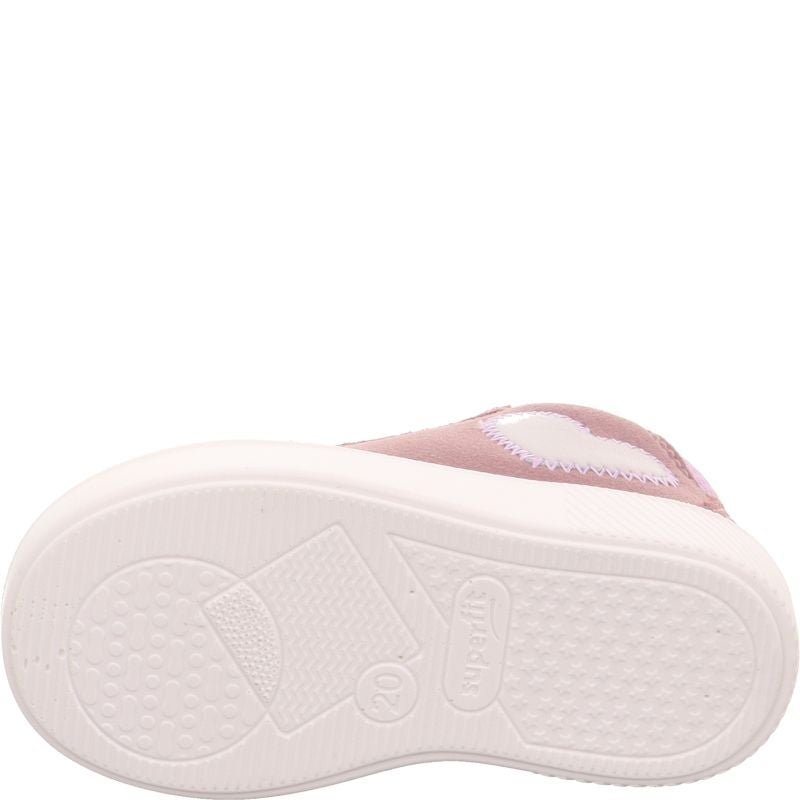 Superfit SUPIES Sneakers high - Material: LederSonstigesMaterialTexti in Purple